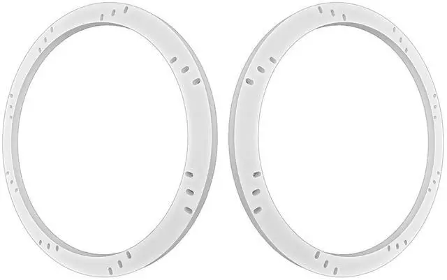 Main image of 5.25" 5 1/4" Speaker Spacers - 1/2" thick - White - 1 Pair
