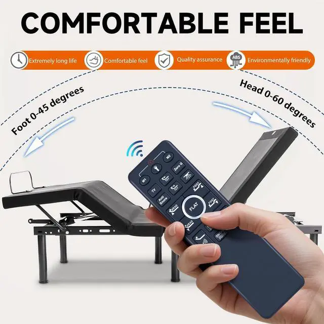 Alt view image 2 of 5 - ZWP HJH89 Replacement Remote Control for Richmat, Sven & Son, EGOHOME, Handset, Mattress Firm MUUEGM Dyonery Mojigam Adjustable Bed Base