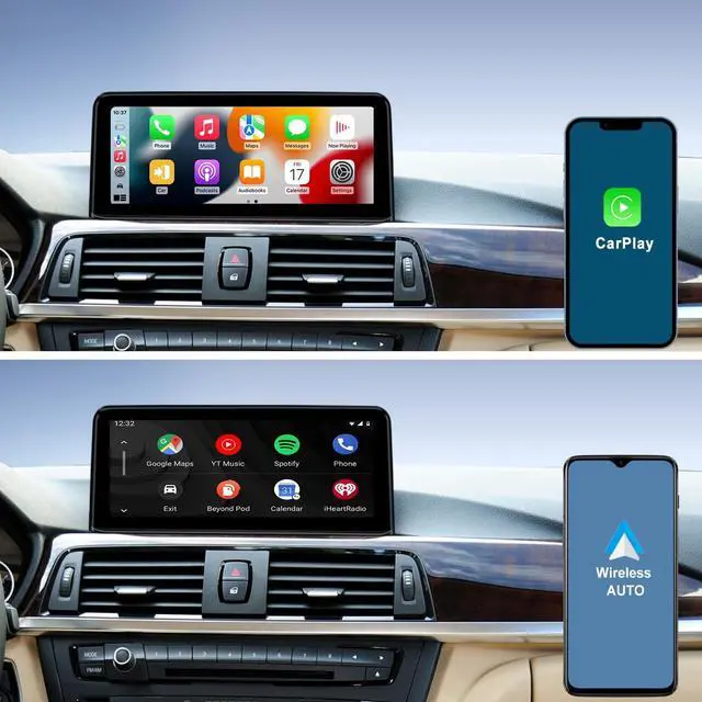 Alt view image 4 of 5 - CNSTWEI 10.25" Linux Screen for BMW 2012-2017 Years 1 2 3 4 Series F20 F21 F22 F23 F30 F31 F32 F33 F34 F36 NBT System, Support Wireless CarPlay Android Auto Multimedia 328i 320i Accessories C
