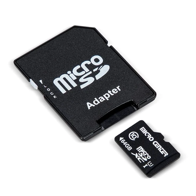 Alt view image 5 of 5 - Micro Center 64GB Class 10 MicroSDHC Flash Memory Card with Adapter, 10Pack