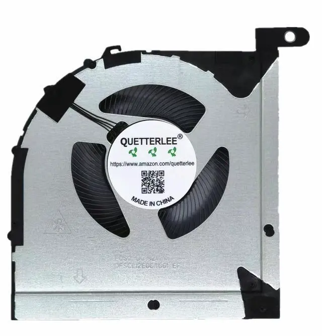 Alt view image 3 of 4 - New Laptop CPU + GPU Cooling Fan for Lenovo Legion Slim 5 16APH8 Legion Slim 5 16IRH8 Y7000P 2023 R7000P 2023 Series DFSCL12E064861 FQSO DFSCM227163921 FQRY DC 12V Fan