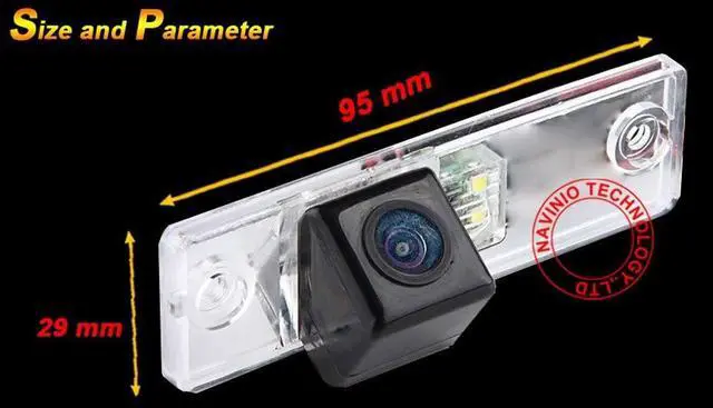 Alt view image 3 of 5 - Car Backup Reverse Camera HD Wide Angle Rear View Camera Night Vision, for Toyota 4 Runner/Land Cruiser 150-Series Prado/Fortuner / SW4