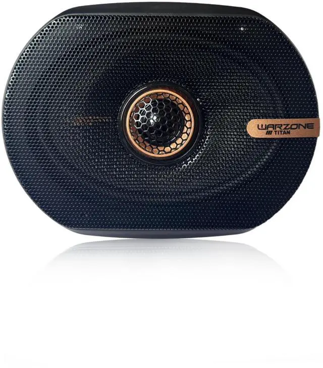 Alt view image 2 of 5 - Warzone 2X WZ68PTi 6x8-Inch Super Coaxial Speaker Pair, 4 Ohm, 480W Max, 160W RMS, 92dB Sensitivity, Ferrite Woofer & PEI Dome Tweeter for Pro Car Audio