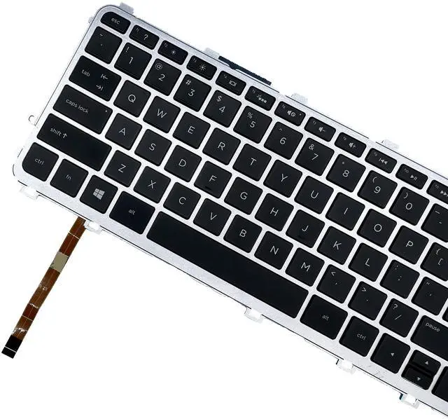 Alt view image 3 of 5 - Replacement Keyboard Backlit for HP Envy: 15-J 17-J 15-j000 15-j100 15t-J000 15t-j100 15z-j000 15z-j100 17-j000 17t-j000, TouchSmart 15-J 15T-J 17-J 17T-J 15-J000 17-J000t, with Frame