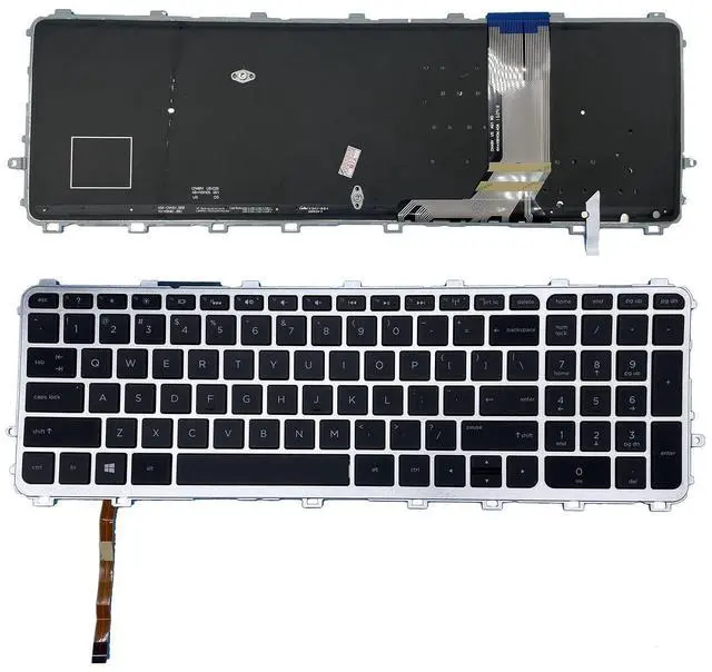 Alt view image 5 of 5 - Replacement Keyboard Backlit for HP Envy: 15-J 17-J 15-j000 15-j100 15t-J000 15t-j100 15z-j000 15z-j100 17-j000 17t-j000, TouchSmart 15-J 15T-J 17-J 17T-J 15-J000 17-J000t, with Frame