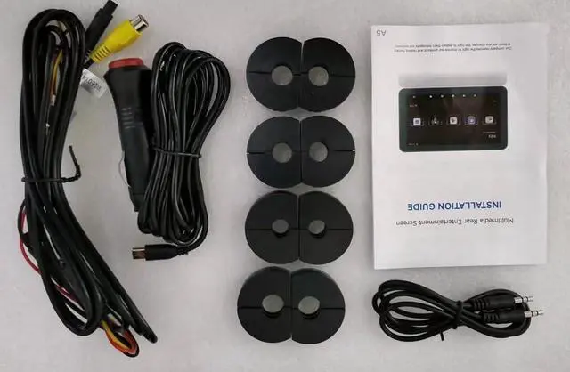 Alt view image 4 of 5 - 10.1" car Back seat headrest Monitor with Android System Easy Adjustable fit to Play Video Music apps Download