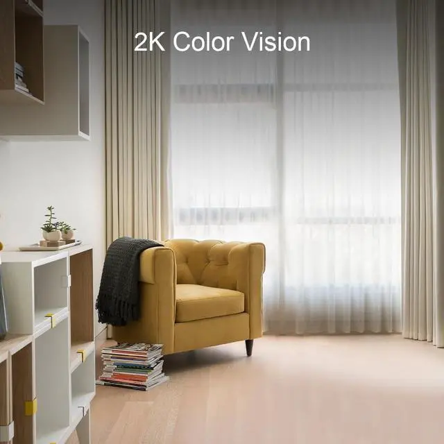 Alt view image 4 of 5 - XIAOVV Security Cameras Intdoor,Integrated Installation,Motion Detection,Two Way Audio(Q2)