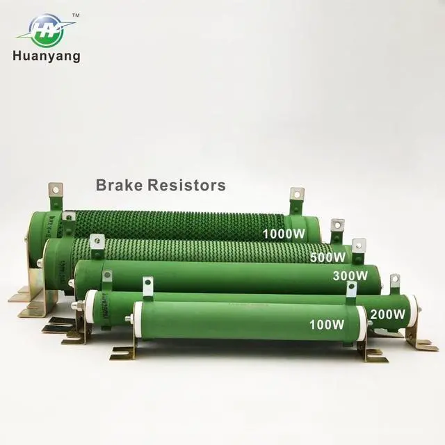 Alt view image 3 of 3 - Braking Resistor 1000w 100 Ohm Accessory for VFD 7.5kw Inverter