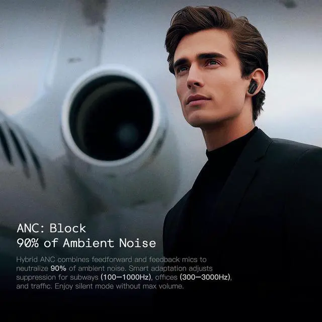 Alt view image 2 of 5 - ScyKei Wireless Earbuds, Bluetooth Headphones with AI Real-Time Translation, 165 Languages, in-Ear Earphones for Travel and Learning