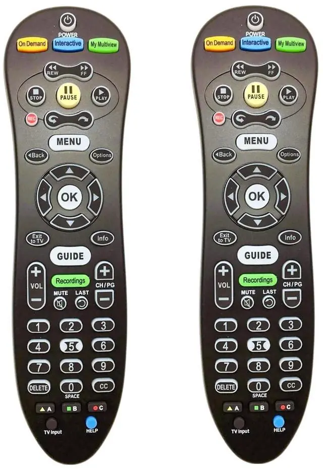 Main image of Universal Remote Control, S30 Remote Control, Multi-Function Digital Controls-2pack