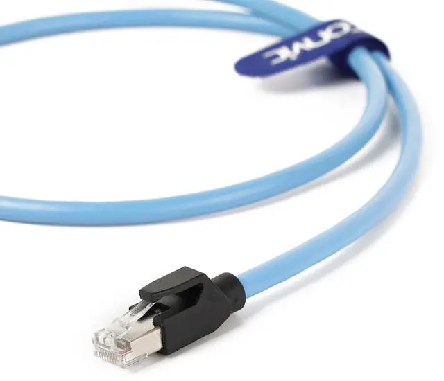 Alt view image 2 of 4 - Eonvic M12 Industrial Ethernet Cat6 Cable 8 Pin Male X Code to RJ45 for Cognex in-Sight Basler Camera PLCs Servo Motors,Support Profinet and EtherCAT Ethernet/IP 30M