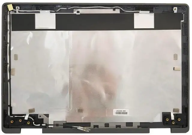 Main image of Lyinsen Replacement 11.6" Laptop LCD Cover Back Rear Top Lid with Wireless Antenna for HP Chromebook X360 11 G3 EE L92203-001 Black