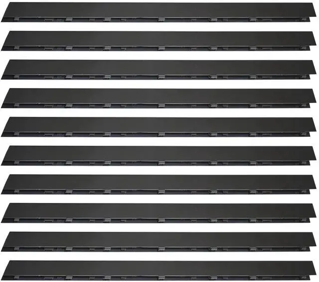 Main image of Partsatoz Pack of 10 Laptop LCD Hinge Cover Clip Trim Strip Cap Case Replacement for HP Chromebook 11 11MK G9 EE / G9 EE Touch M44252-001 Black