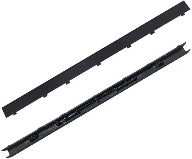 Alt view image 4 of 5 - Partsatoz Pack of 10 Laptop LCD Hinge Cover Clip Trim Strip Cap Case Replacement for HP Chromebook 11 11MK G9 EE / G9 EE Touch M44252-001 Black