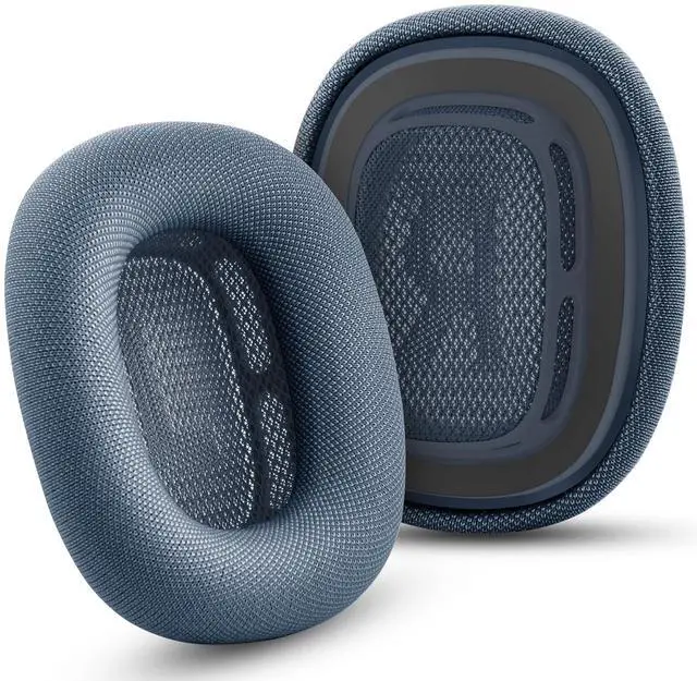 Main image of Replacement Ear Cushions for Apple AirPods Max 1 & 2 Upgraded Memory Foam Pads with Durable Fabric,Sound Insulation and Noise Reduction,Strong Magnetic Fit,Sweat-Resistant,Breathable Comfort(Blue)