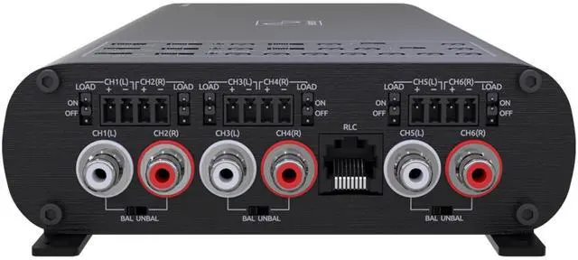 Alt view image 3 of 3 - Wavtech Link1000.5PLUS 1000 Watt 5-Channel Amplifier
