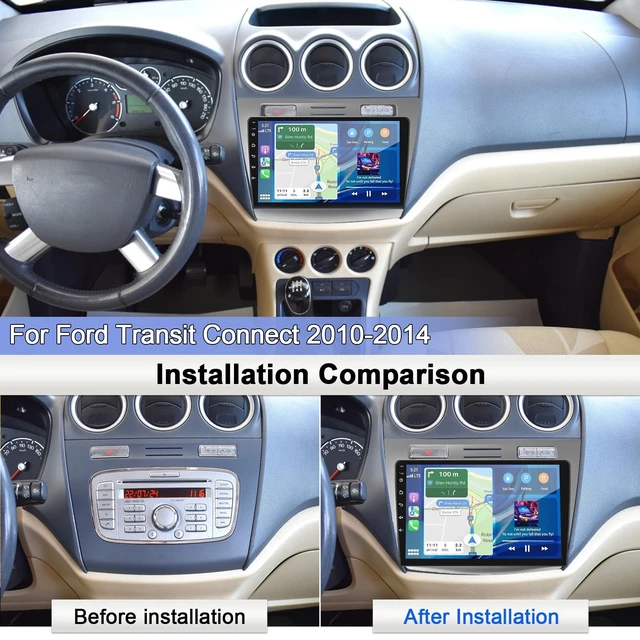 Alt view image 2 of 5 - 10 Inch Android 15 Car Stereo Radio for Ford Transit Connect 2010-2014
