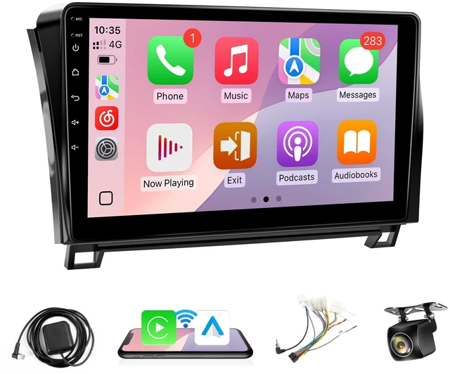 Main image of Android Car Radio for Toyota Tundra 2007-2013 Toyota Sequoia 2008-2018, 10.1inch IPS Screen Stereo, Wireless Carplay Android Auto Bluetooth GPS WiFi FM (Model C Fit Large Scrren/not Fit for J.B