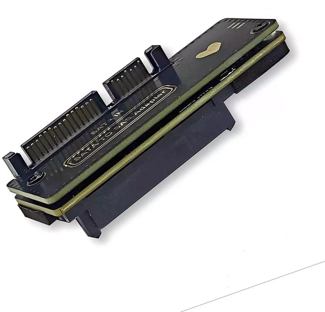 Main image of JSER 7+15Pin 22Pin SATA Host Motherboard to SFF-8482 SAS 29Pin Hard Disk Drive Raid Adapter 6Gbps with Chipset and Power Port Compatible withServer