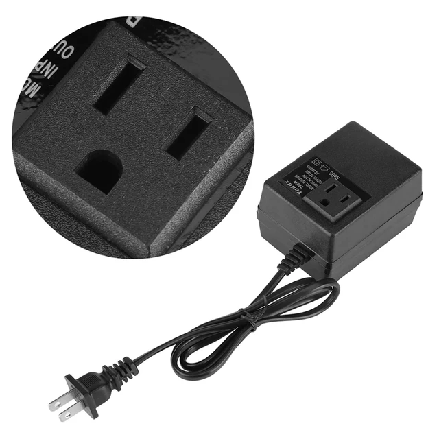 Alt view image 5 of 5 - Travel Voltage Converter 110V to 220V, 200W Step-Up
