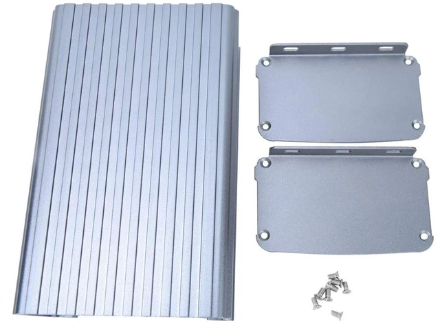 Main image of Heat Sink Cooling Module Aluminum Heatsink, Aluminum Cooling Case Enclosure Electronic DIY Instrument Project Box Case 55 x 95 x 150mm
