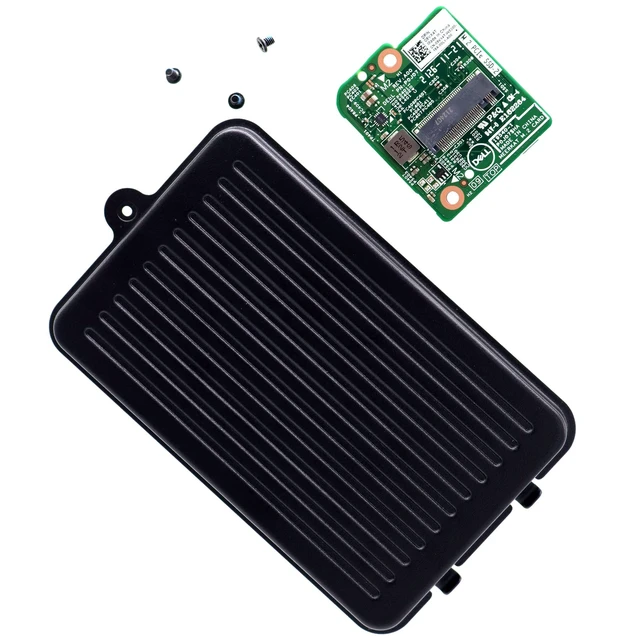 Alt view image 3 of 5 - Deal4GO M.2 PCIe NVMe HDD Bracket Cover w/ SSD Daughter Board 9VX4T 09VX4T for Dell Optiplex 7070 7090 3090 Ultra, 2.5inch (0WH11F)