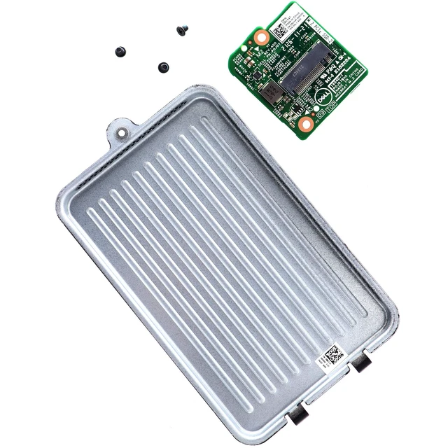 Alt view image 4 of 5 - Deal4GO M.2 PCIe NVMe HDD Bracket Cover w/ SSD Daughter Board 9VX4T 09VX4T for Dell Optiplex 7070 7090 3090 Ultra, 2.5inch (0WH11F)
