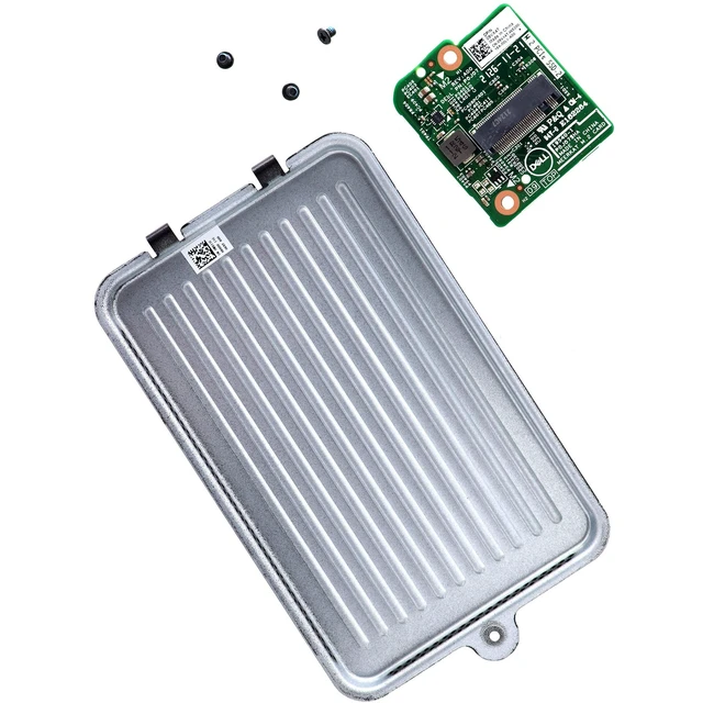 Alt view image 2 of 5 - Deal4GO M.2 PCIe NVMe HDD Bracket Cover w/ SSD Daughter Board 9VX4T 09VX4T for Dell Optiplex 7070 7090 3090 Ultra, 2.5inch (0WH11F)