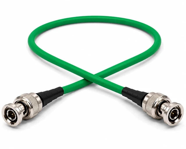 Alt view image 2 of 5 - AV-Cables 6G HD-SDI BNC to BNC Cable, 1855A, 6ft, Green
