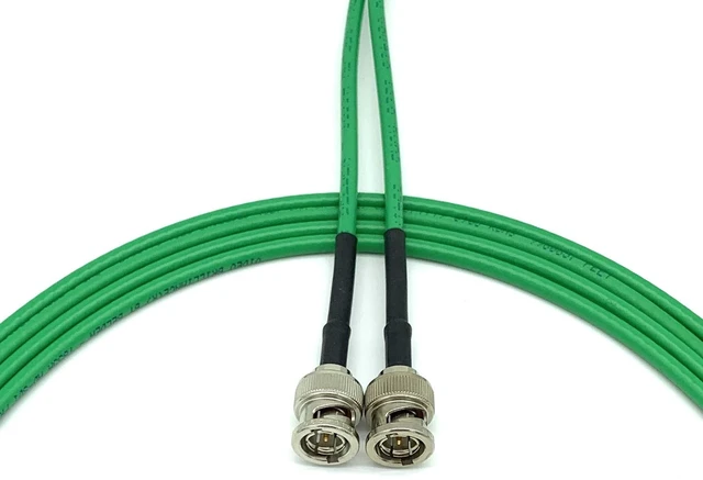Alt view image 5 of 5 - AV-Cables 6G HD-SDI BNC to BNC Cable, 1855A, 6ft, Green