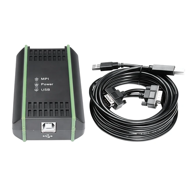 Alt view image 5 of 5 - RXLIFE PLC Programming Cable Compatible with Siemens S7-200/300/400, 6ES7972-0CB20-0XA0 Data Download Cable, USB to MPI/PPI/DP PC Adapter for S7 System, 16.4FT