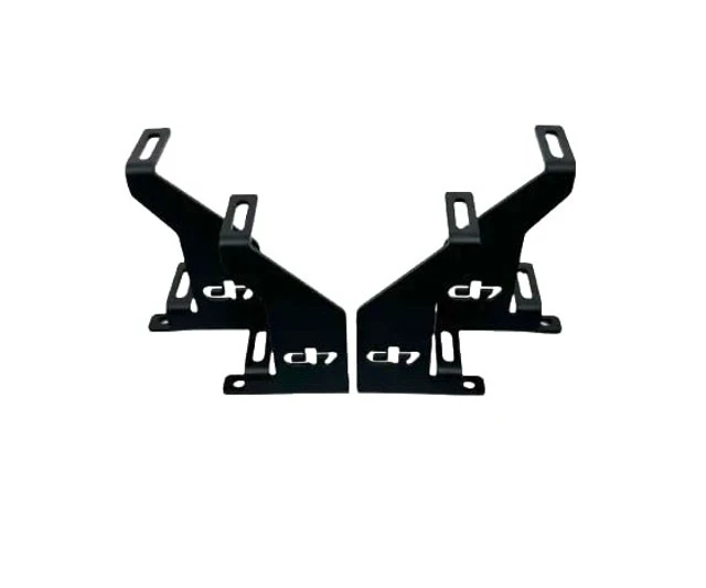 Alt view image 3 of 4 - Droppin HZ Car Audio 2HD Mini 2 Amp Rack, Compact Steel Audio Equipment Rack for Motorcycle Installs, Black Powder Coat Finish, Racks for Sound Equipment, Amplifiers Not Included