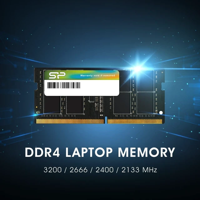 Alt view image 2 of 5 - Silicon Power DDR4 16GB 3200MHz (PC4-25600) CL22 SODIMM 260-Pin 1.2V Non-ECC Laptop RAM Notebook Computer Memory (SU016GBSFU320B02AC)