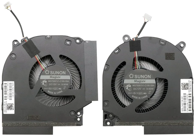 Main image of BestParts New CPU+GPU Cooling Fan Replacement for HP OMEN 16-WD 16-AE, for Victus 16-R, 16-wd0000 16-ae0000 16-r0xxx, P/N: N44738-001, 12V Fan 9.60W