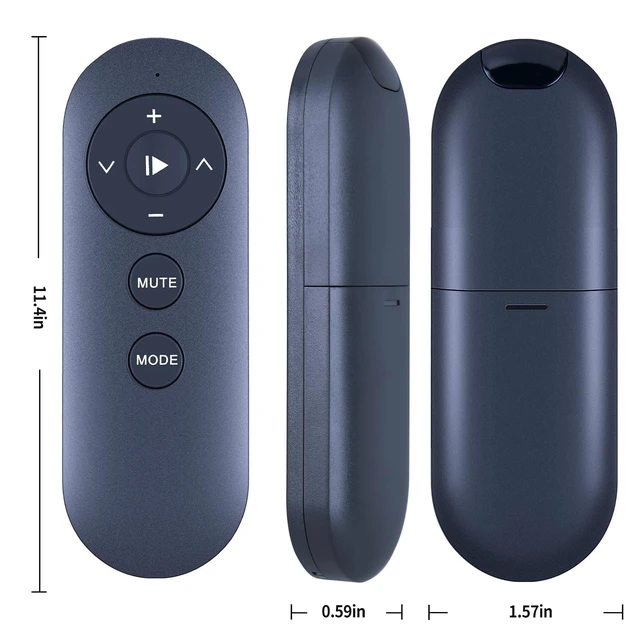 Alt view image 5 of 5 - Remote Control for UREVO Walking Pad Treadmill Strol 2E, Spacewalk E1L/E4W/E4 (Version 2)