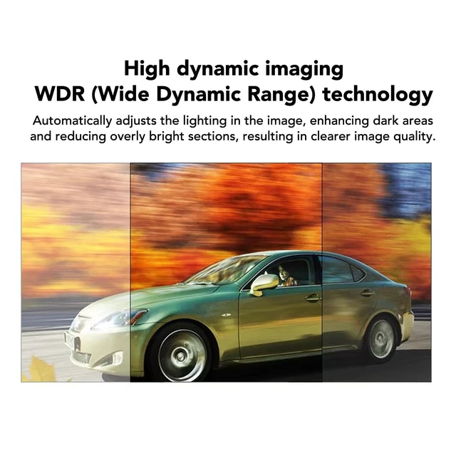 Alt view image 2 of 5 - Dash Cam Dual 1080P Front and Rear with Wireless Rechargeable