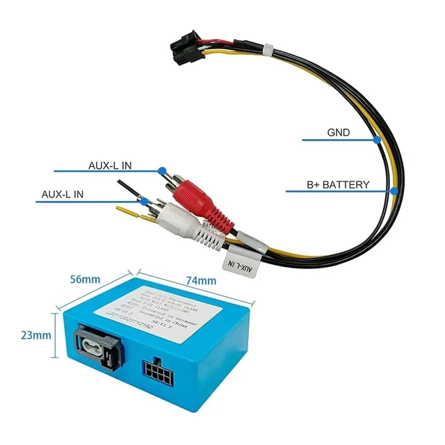 Alt view image 4 of 5 - Fiber-Optic-Decoder Most Box for Porsche Cayenne(2004-2016) 911(2004-2015)