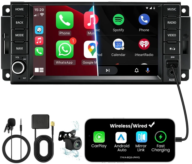 Main image of 7" Car Stereo for Jeep Wrangler Unlimited Grand Cherokee Commander
