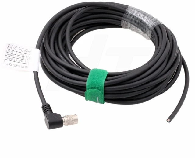 Alt view image 3 of 4 - HangTon Right Angle Hirose 6 Pin Female HR10A-7P-6S to Flying Leads Cable for Allied Vision Mako USB3, Point Grey Blackfly Basler ace Racer GigE Camera (10)