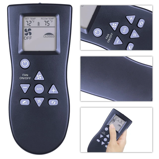 Alt view image 2 of 5 - HZIME New Replacement Remote Control for Maxxair Vent 00A01150K