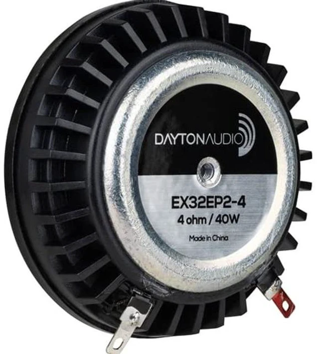 Main image of Dayton Audio EX32EP2-4 Thruster 32mm 2-Hole Exciter 40W 4 Ohm