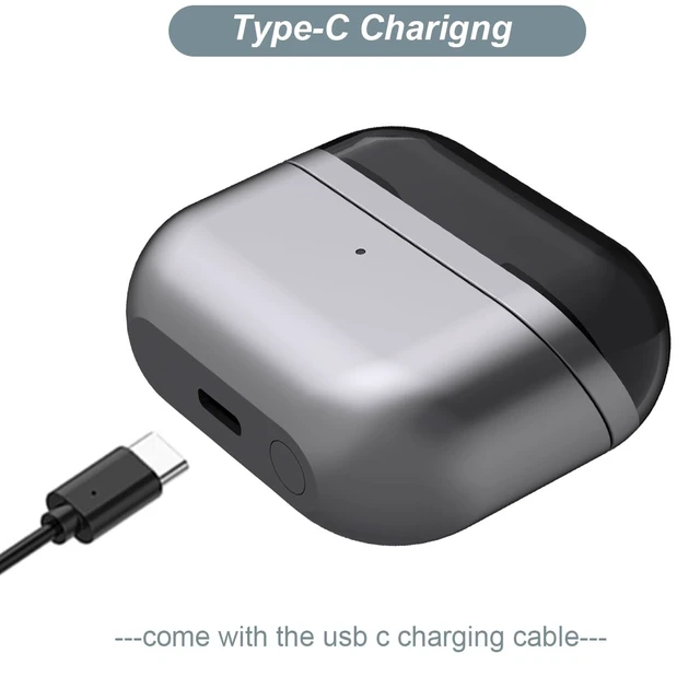 Alt view image 5 of 5 - Charging Case for Galaxy Buds 3 FE, Portable Charger Case Cover for Samsung AI Earbuds Galaxy Buds 3 FE (SM-R420)