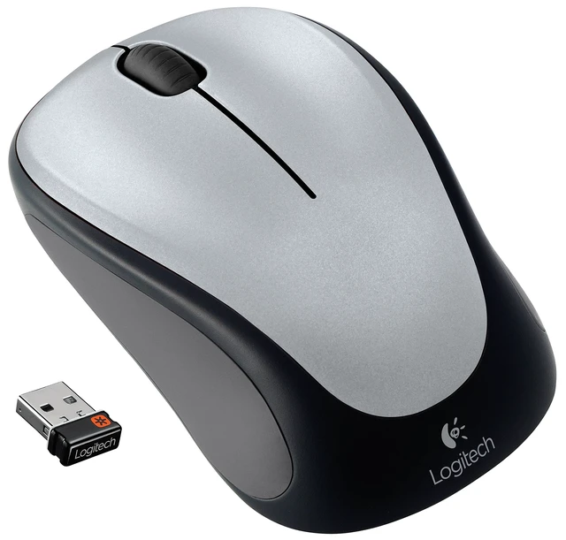 Alt view image 2 of 5 - Logitech Wireless Mouse m317 with Unifying Receiver, Silver