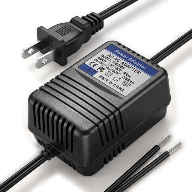 Main image of MZSZYH 120V/15VAC Transformer Adapter for Acorn Stairlift Acorn