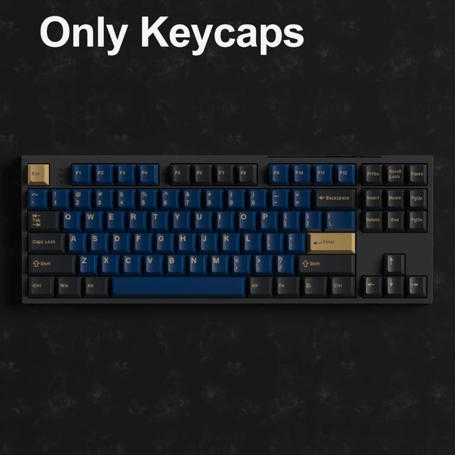 Alt view image 2 of 5 - Fogruaden PBT Keycaps Set, Cherry Profile Custom Keycap for Mechanical Keyboard Keycaps(Cherry lanwushi)
