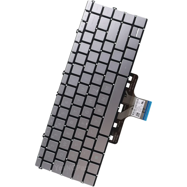 Alt view image 3 of 5 - YESNOPART Laptop Backlit Keyboard Replacement for HP Envy X360 15-EW 15-EY 15Z-EY000 15t-EW000 15-EW0013DX 15-EY0023DX - Silver
