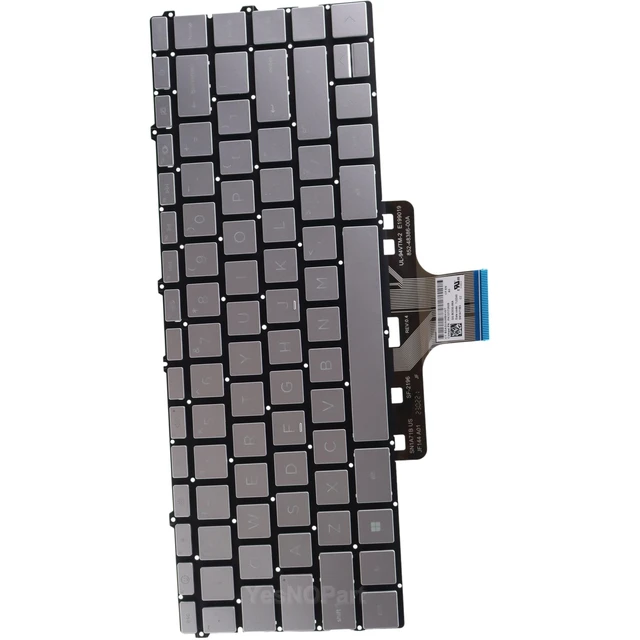 Alt view image 5 of 5 - YESNOPART Laptop Backlit Keyboard Replacement for HP Envy X360 15-EW 15-EY 15Z-EY000 15t-EW000 15-EW0013DX 15-EY0023DX - Silver