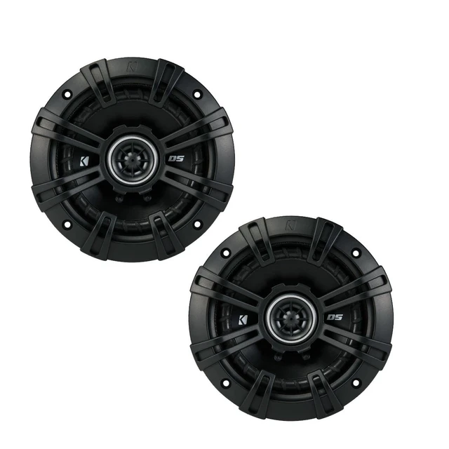 Alt view image 2 of 4 - KICKER 43DSC504 D-Series 5.25 in 200W 2-Way Coaxial Speakers