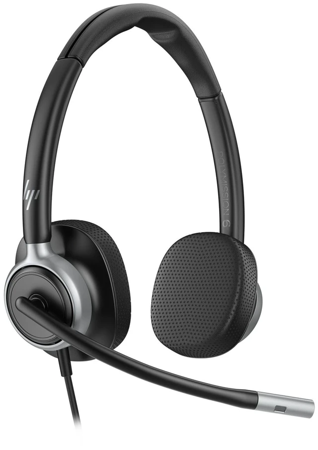 Alt view image 4 of 5 - PLT Poly Mission 625 Stereo USB Wired Headset (C01C6AA)