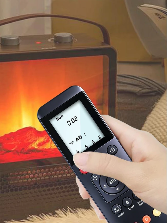 Alt view image 5 of 5 - RYQIF Replacement Remote Control Fits Amantii SYM Bespoke BI-40-DEEP-XT BI-88-DEEP-XT/ARGON NMARBI100 NMARBI130/Ambiance INS-FM-30 INS-AMB-30 INS-FM-34 /Sierra Flame FS2692 INS-FM-30 INS-FM-34